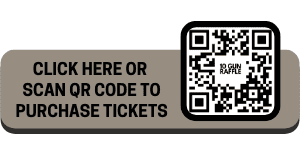 A button with "Click here or scan QR code to purchase tickets" for the 2026 Wild Game Cookout 10 Gun Raffle.